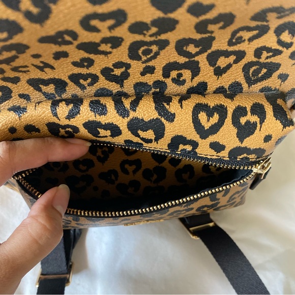 Coach Leopard Print Mini Backpack - Picture 4 of 6